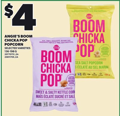 ANGIE'S BOOM CHICKA POP POPCORN from Loblaws City Market