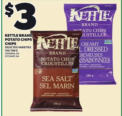 KETTLE BRAND POTATO CHIPS CHIPS from Loblaws City Market
