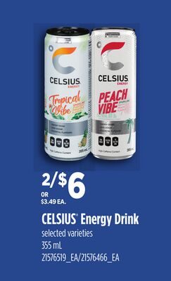 CELSIUS® ENERGY DRINK from Your Independent Grocer